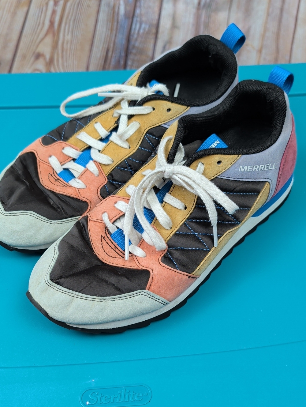 MERRELL ALPINE MULTI-COLOR SNEAKERS WOMENS 8
